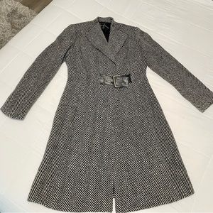 Antonio Melani Chevron Pea Coat